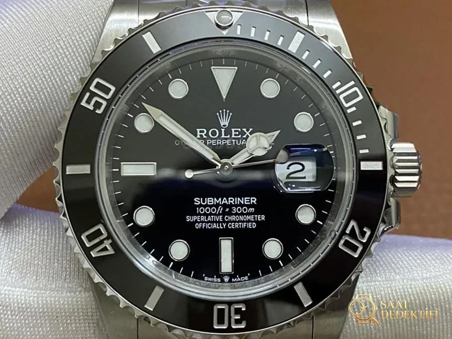 VS Factory Rolex Deniz Hayaleti 3235 replika kol saati - VS saat - Arka Kapak ve Mekanizma Detayı