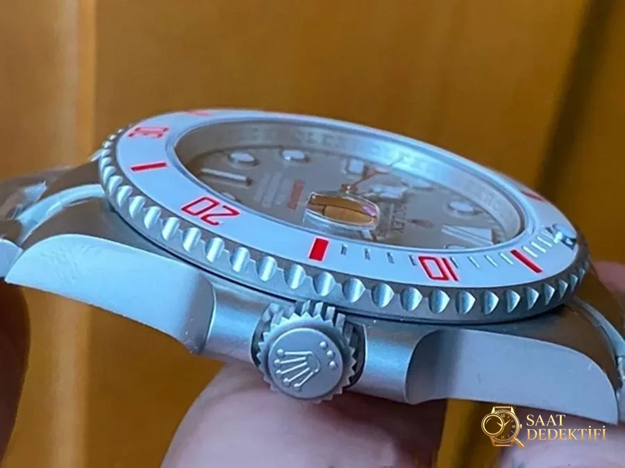 VS Factory Rolex DIW Submariner Replica-Armbanduhr mit weißer Keramiklünette und grauem Zifferblatt – VS-Uhr – Makro-Zifferblatt und Index-Verarbeitung