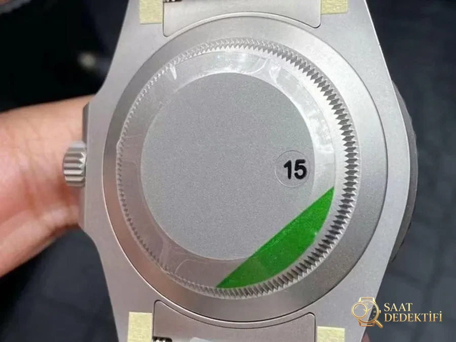 VS Factory Rolex DIW Karbon Fiber Kadranlı 3135 Replika Kol Saati - VS Saat - Bilezik, Toka ve Klips Mekanizması