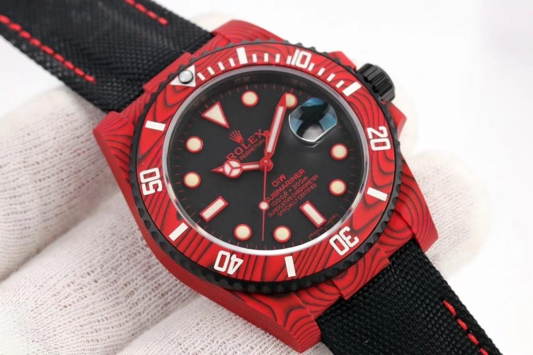 VS Factory Rolex DIW karbon fiber Red Devil su geçirmez modelinin kalitesi nasıl? — 4. fotoğraf
