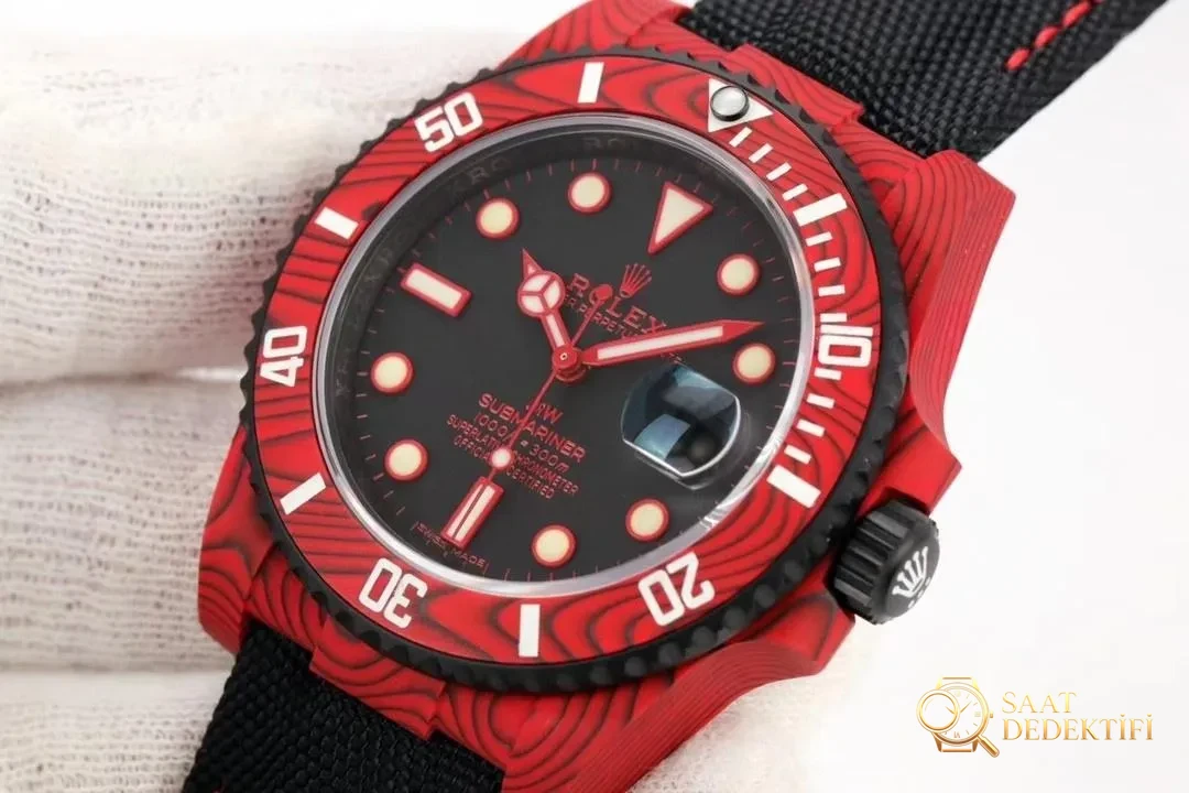 VS Factory Rolex DIW karbon fiber Red Devil su geçirmez modelinin kalitesi nasıl? - Bilezik, Toka ve Klips Mekanizması