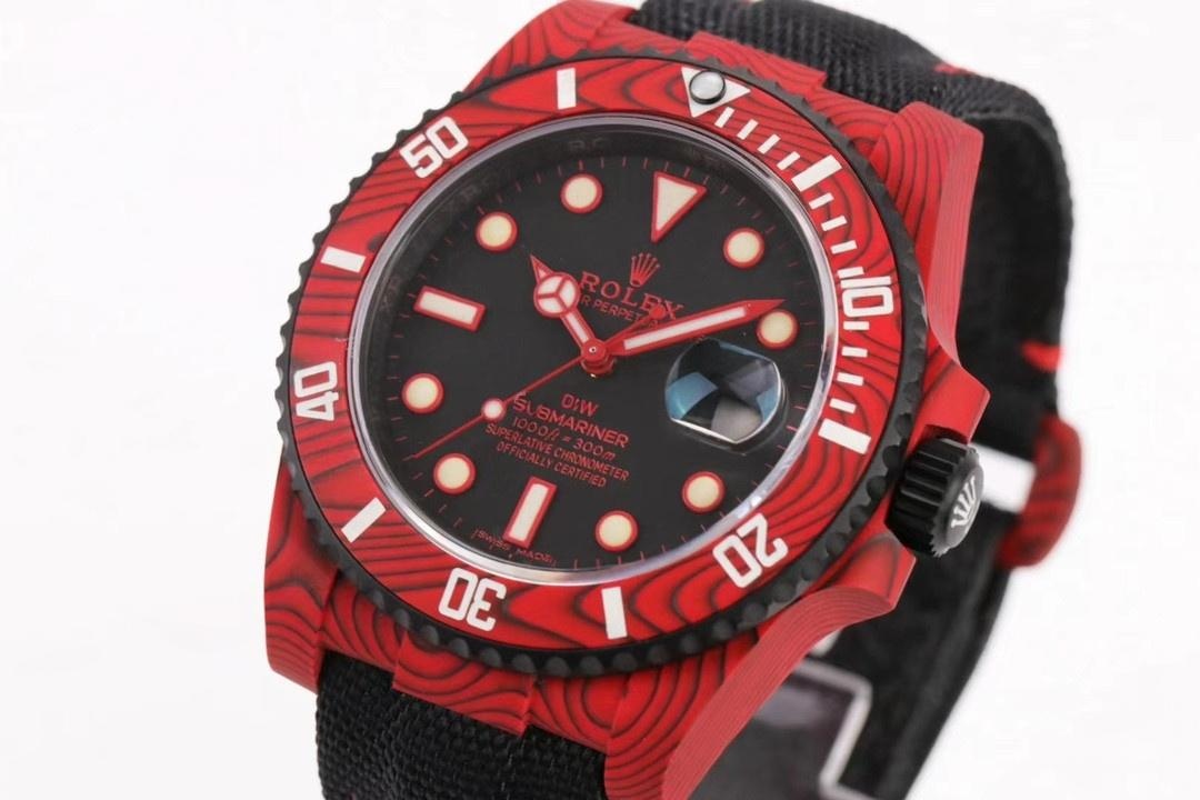 VS Factory Rolex DIW karbon fiber Red Devil su geçirmez modelinin kalitesi nasıl? — 6. fotoğraf