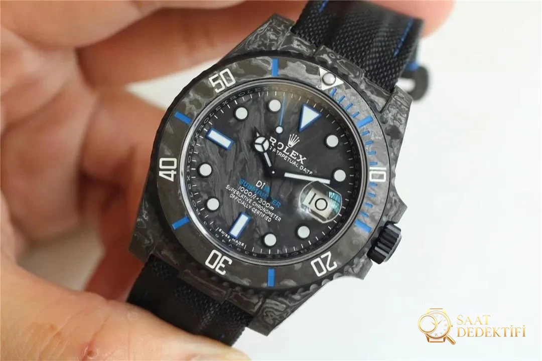 VS Factory Rolex DiW Karbon Fiber Submariner Almaya Değer mi? - Bilezik, Toka ve Klips Mekanizması