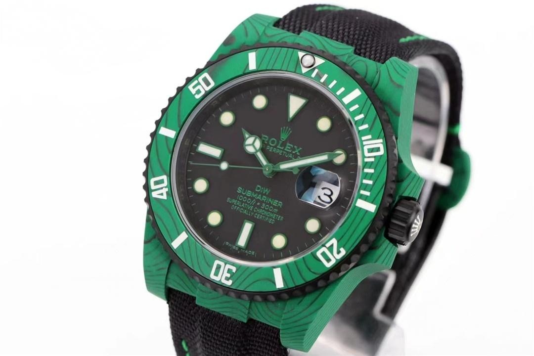 VS Factory Rolex DIW karbon fiber Yeşil Şeytan su geçirmez modelinin işçiliği nasıl? — 4. fotoğraf