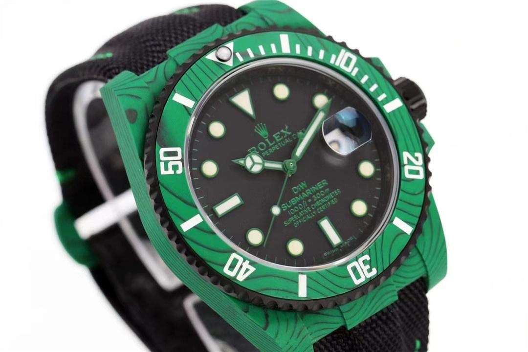 VS Factory Rolex DIW karbon fiber Yeşil Şeytan su geçirmez modelinin işçiliği nasıl? — 5. fotoğraf