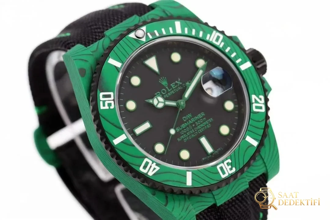 VS Factory Rolex DIW karbon fiber Yeşil Şeytan su geçirmez modelinin işçiliği nasıl? - Bilezik, Toka ve Klips Mekanizması