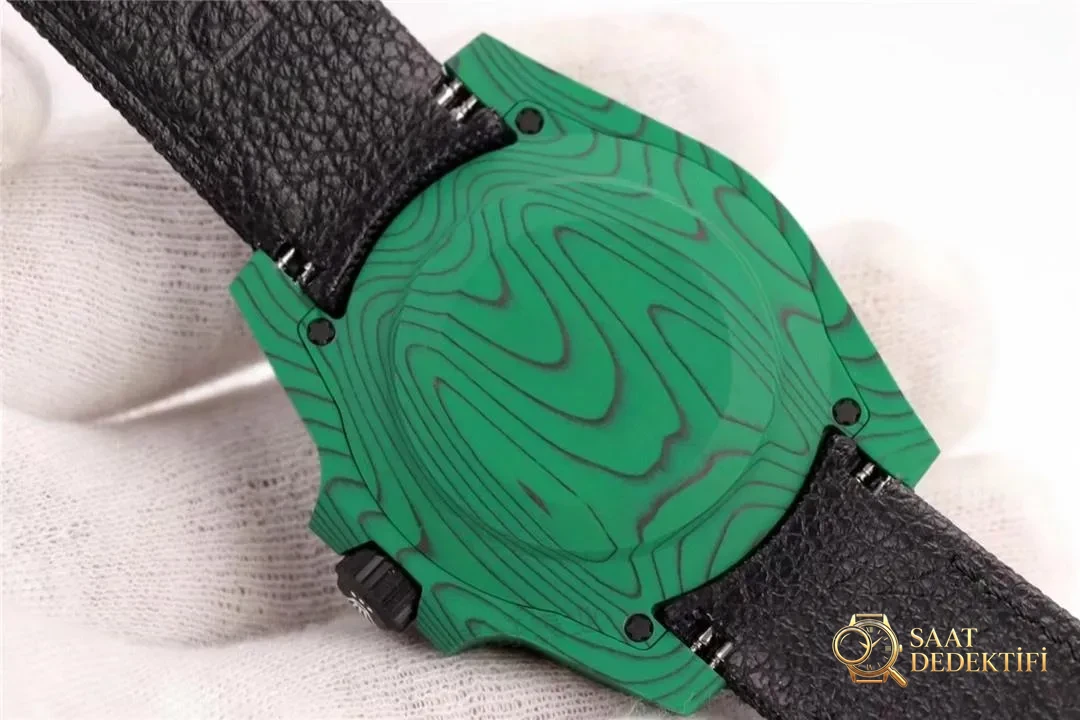 VS Factory Rolex DIW karbon fiber Yeşil Şeytan su geçirmez modelinin işçiliği nasıl? - Makro Kadran ve İndeks İşçiliği