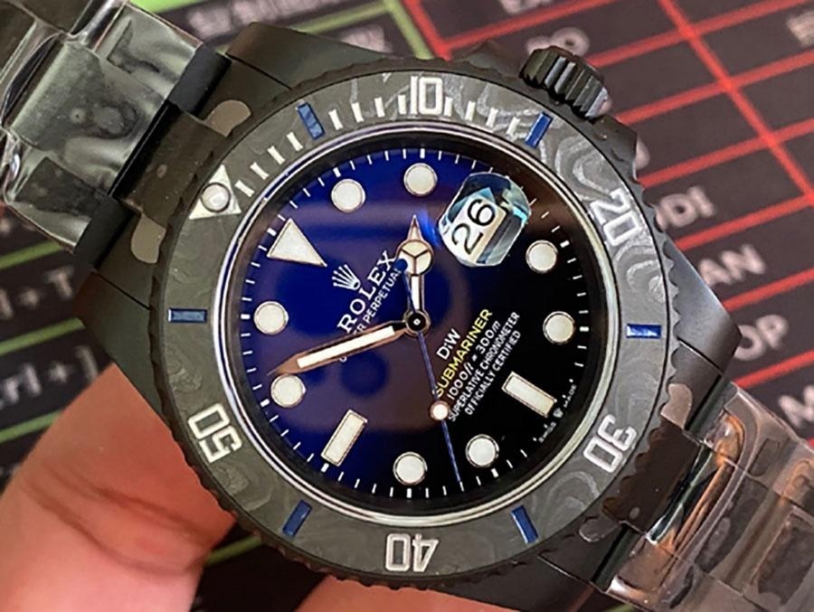 VS Factory Rolex DIW Mavi Gradyan 3135 Replika Kol Saati - VS Saat — 2. fotoğraf