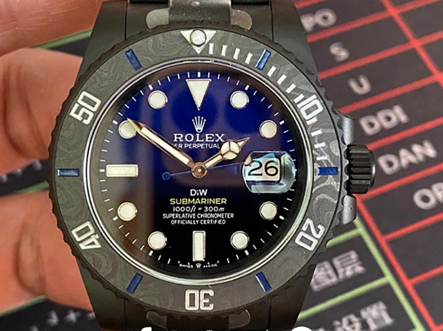 VS Factory Rolex DIW Mavi Gradyan 3135 Replika Kol Saati - VS Saat — 3. fotoğraf