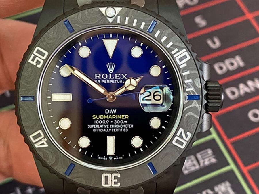 VS Factory Rolex DIW Mavi Gradyan 3135 Replika Kol Saati - VS Saat — 4. fotoğraf