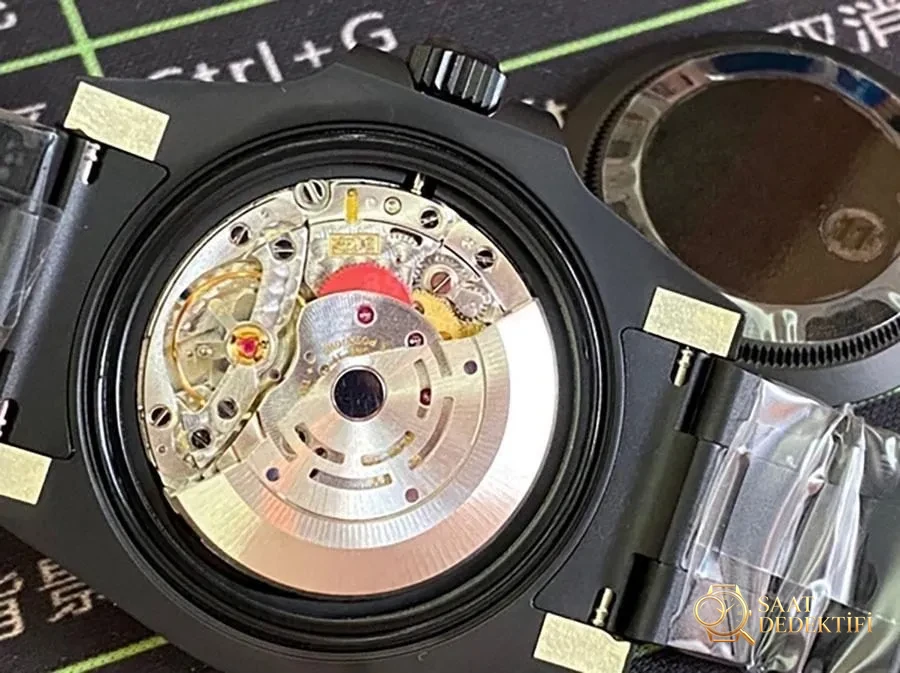 VS Factory Rolex DIW Mavi Gradyan 3135 Replika Kol Saati - VS Saat - Klips Kilidi ve Lazer Damgalar