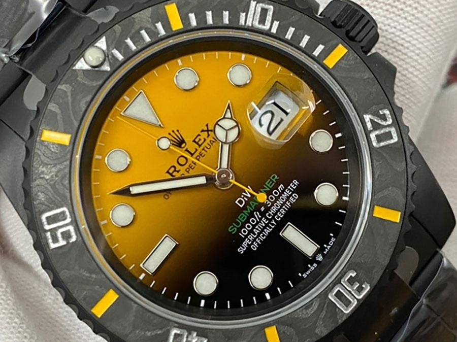 VS Factory Rolex DIW sarı degrade 3135 replika kol saati - VS saat — 3. fotoğraf