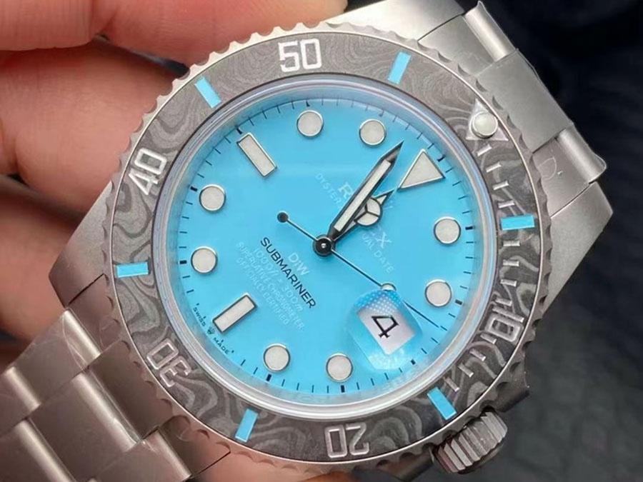 VS Factory Rolex DIW Tiffany Blue Su Geçirmez Replika Kol Saati - VS Saat — 2. fotoğraf