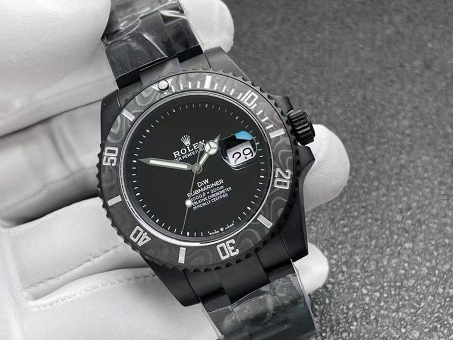 VS Factory Rolex DIW Tümü Siyah 3135 Replika Saat - VS Saat — 2. fotoğraf