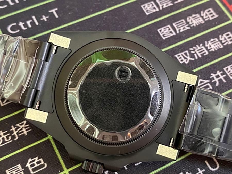 VS Factory Rolex DIW turuncu degrade 3135 replika kol saati - VS Saat — 8. fotoğraf