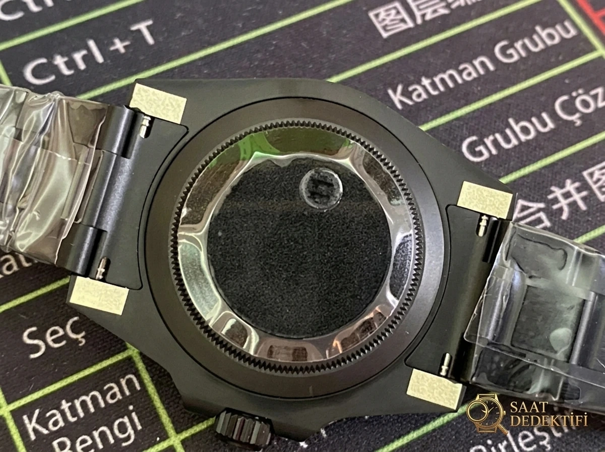 VS Factory Rolex DIW turuncu degrade 3135 replika kol saati - VS Saat - Bilekte Duruş ve Kasa Orantısı