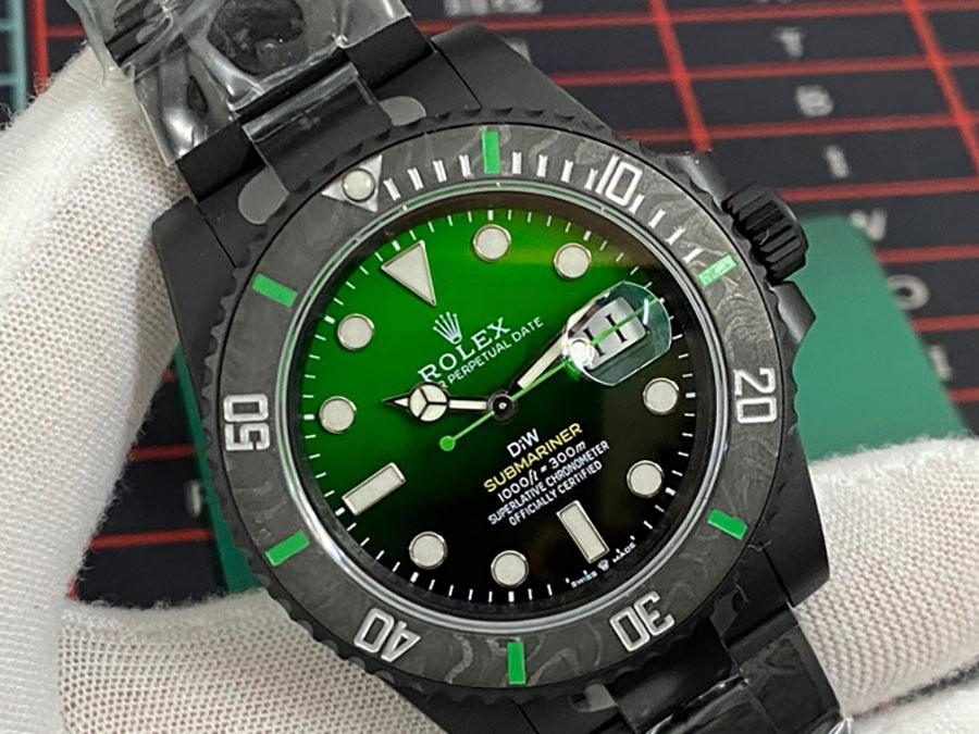 VS Factory Rolex DIW Yeşil Degrade 3135 Replika Kol Saati - VS Saat — 2. fotoğraf