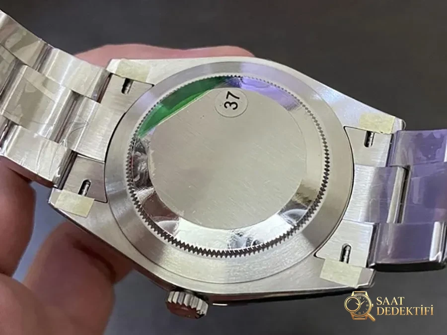 VS Factory Rolex Explorer 40 mm siyah replika saat - VS Saat - Makro Kadran ve İndeks İşçiliği