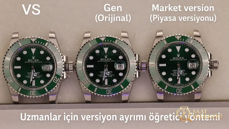 Rolex Submariner VS Factory İncelemesi - Ön Görünüm ve Kasa Tasarımı