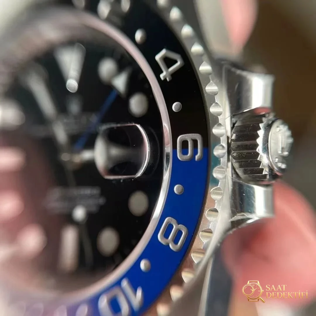 VS Factory GMT-Master II Batman полировка и кромочные работы