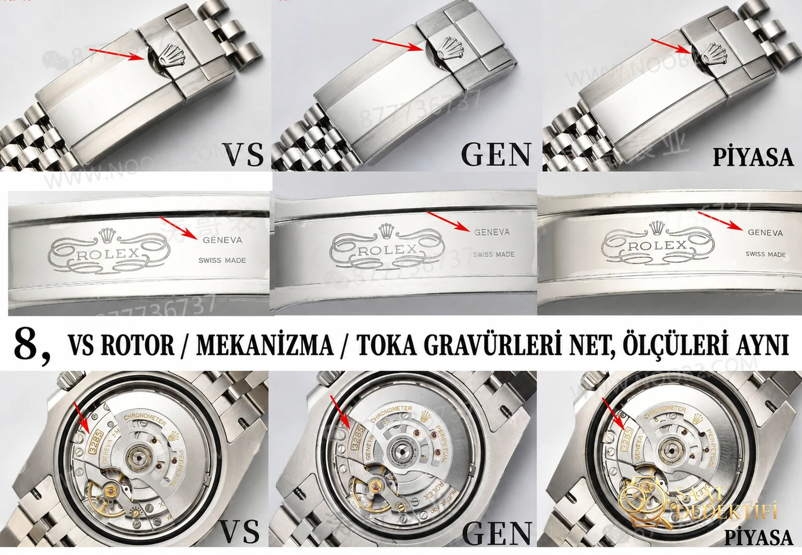 VS Factory Rolex GMT-Master V3 kola/pepsi bezel almaya değer mi? Genel işçilik nasıl? - Bilezik Bakla Ayrımı ve Pim Yapısı