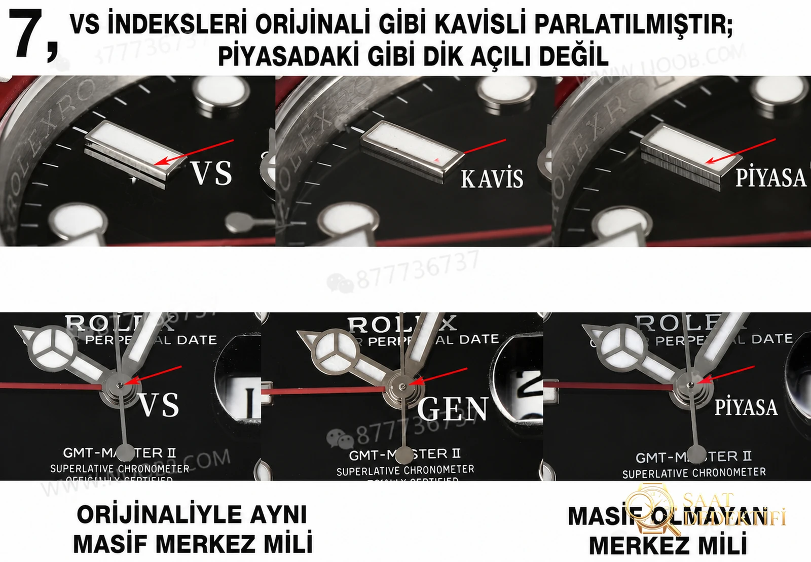 VS Factory Rolex GMT V3 Coke bezel 126710, Dandong 3285 mekanizmayla nasıl olmuş? Almaya değer mi? - Tepe Kilit Mekanizması ve Conta Yapısı