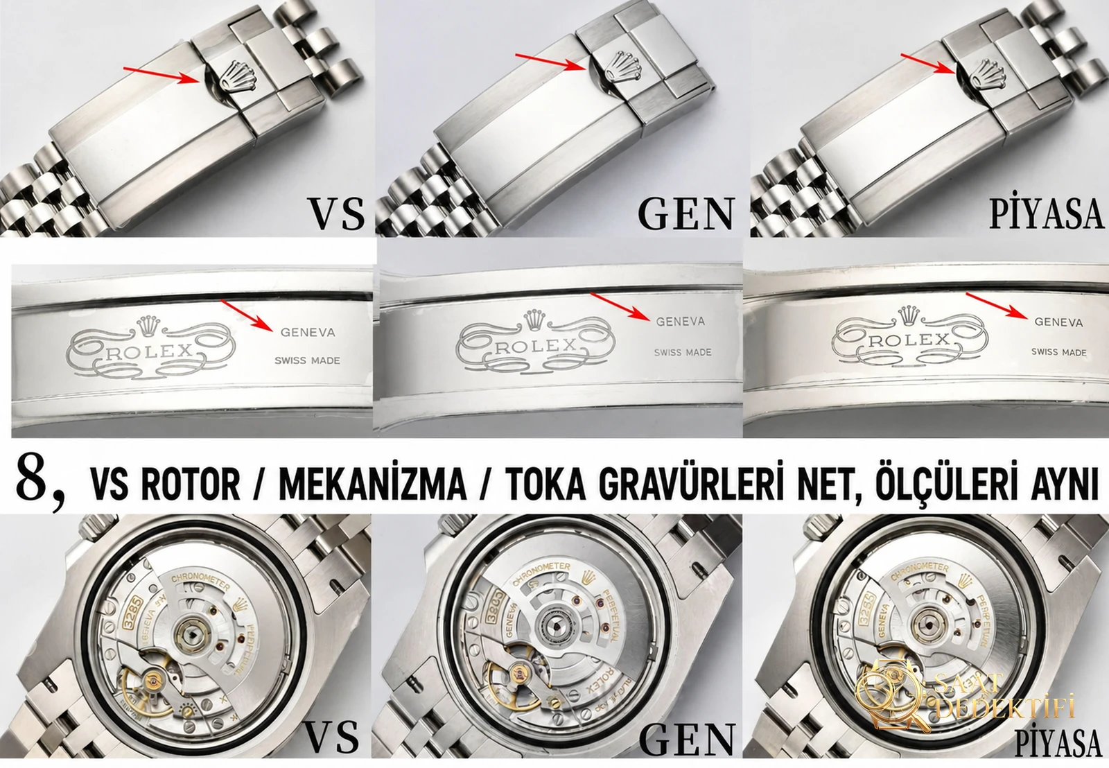 VS Factory Rolex GMT V3 Coke bezel 126710, Dandong 3285 mekanizmayla nasıl olmuş? Almaya değer mi? - Bezel İçi Rehaut Gravürü ve Hizalaması