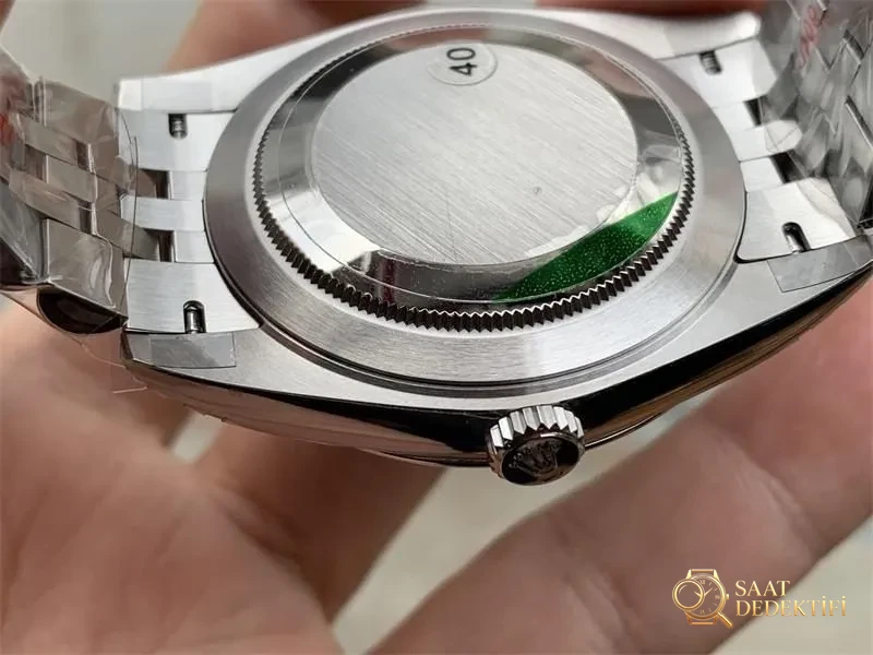 VS Factory Rolex gri elmas kadran işaretli Datejust yeni ürün tanıtımı - Bilezik, Toka ve Klips Mekanizması