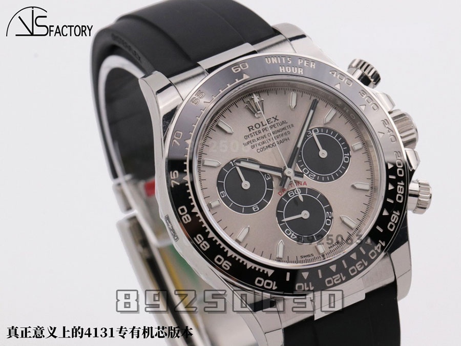 VS Factory Rolex gri kadranlı Daytona 4131 replika saat - VS Daytona — 5. fotoğraf