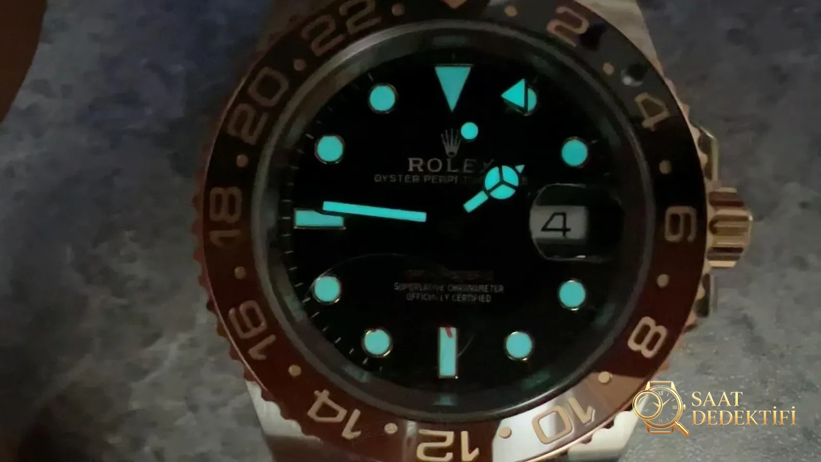VS Factory Rolex iki renk altın GMT sarsıt bezel/pavurya ağırlık dengeli versiyonun detay işçiliği nasıl? - Bilekte Duruş ve Kasa Orantısı