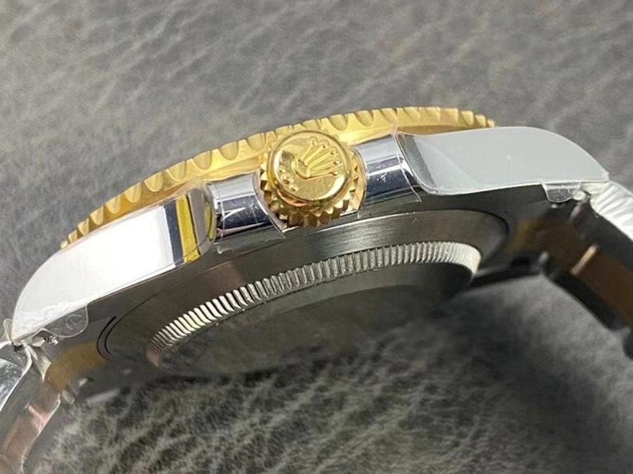 VS Factory Rolex İki Renk Mavi Su Hayaleti 3135 Replika Saat - VS — 5. fotoğraf
