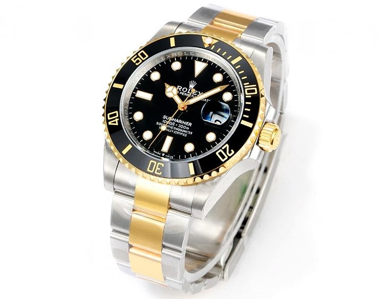 VS Factory Rolex İki Renkli Altın Siyah Su Hayaleti 3235 Replika Saat - VS Saat — 2. fotoğraf