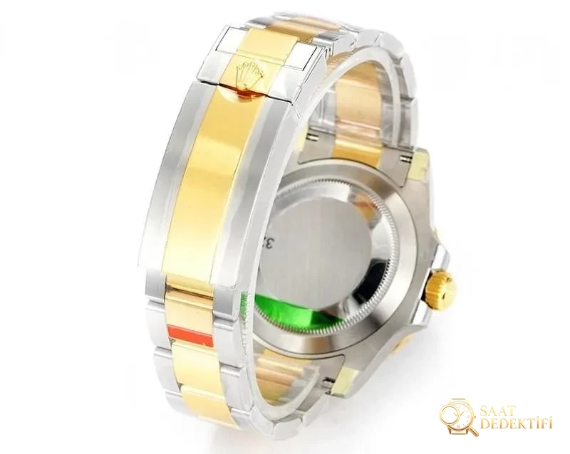 VS Factory Rolex İki Renkli Altın Siyah Su Hayaleti 3235 Replika Saat - VS Saat - Bilekte Duruş ve Kasa Orantısı