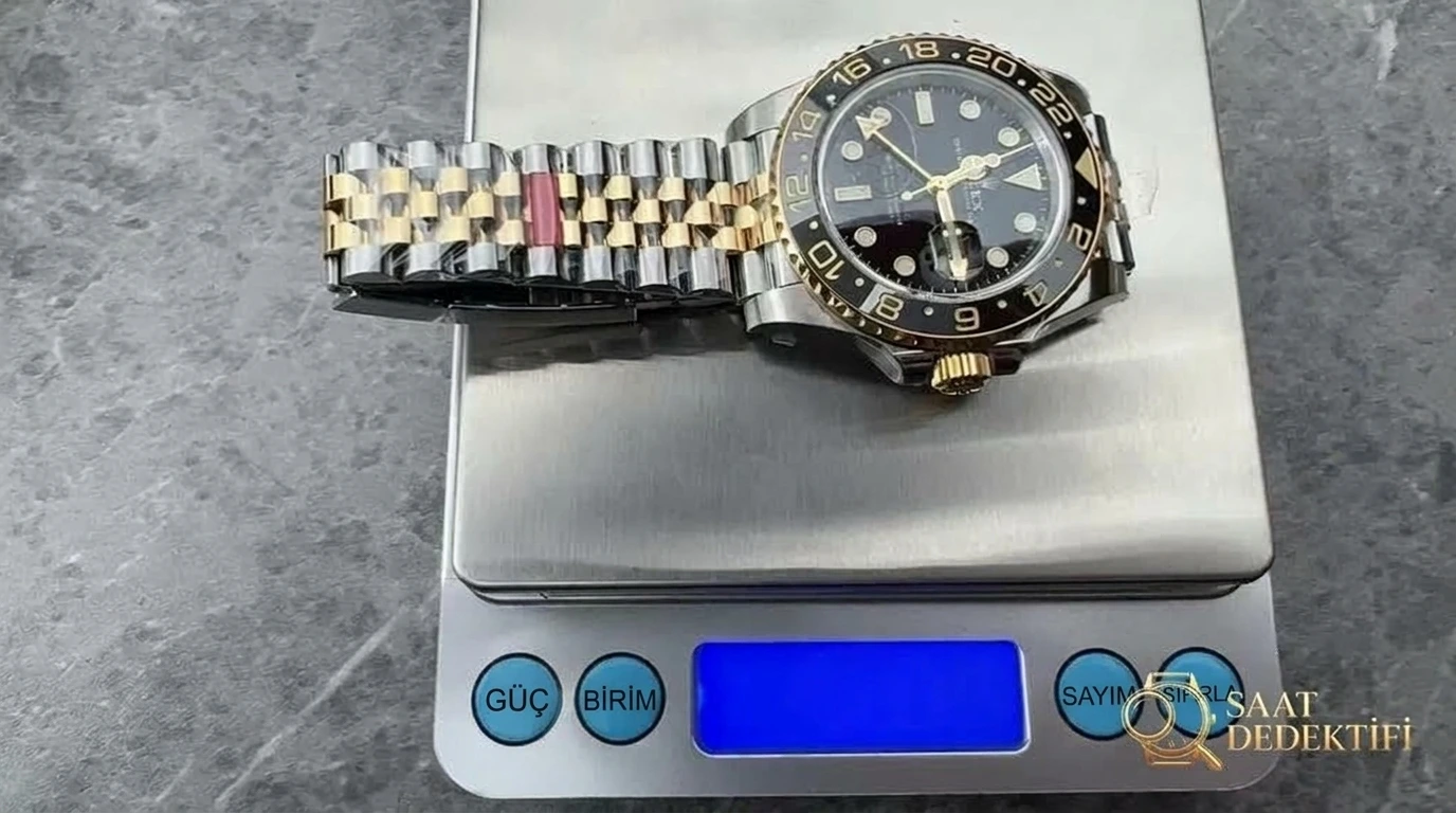 VS Factory Rolex iki tonlu altın, pil kabuğu bezelli, Dandong 3285 mekanizmalı ağırlıklandırılmış versiyon nasıl? - Kadran Detayı ve Bezel İşçiliği