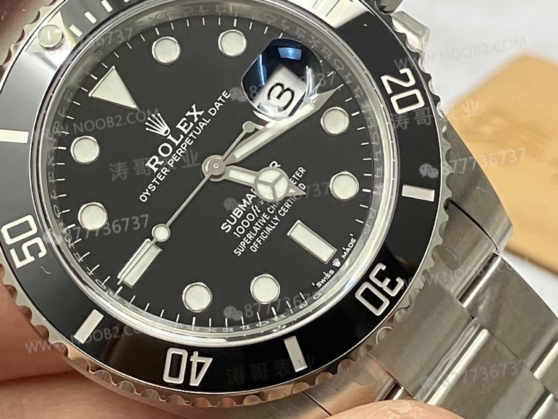 VS Factory Rolex ikinci nesil 40 black ghost ile üçüncü nesil 41 black su hayaleti nasıl ayırt edilir? Hangi versiyon daha iyi yapılmış? — 7. fotoğraf