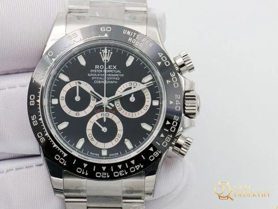 VS Factory Rolex Black Bear Daytona 4130 Replik-Armbanduhr – VS Daytona Review – Gehäuseboden und Mechanismusdetails
