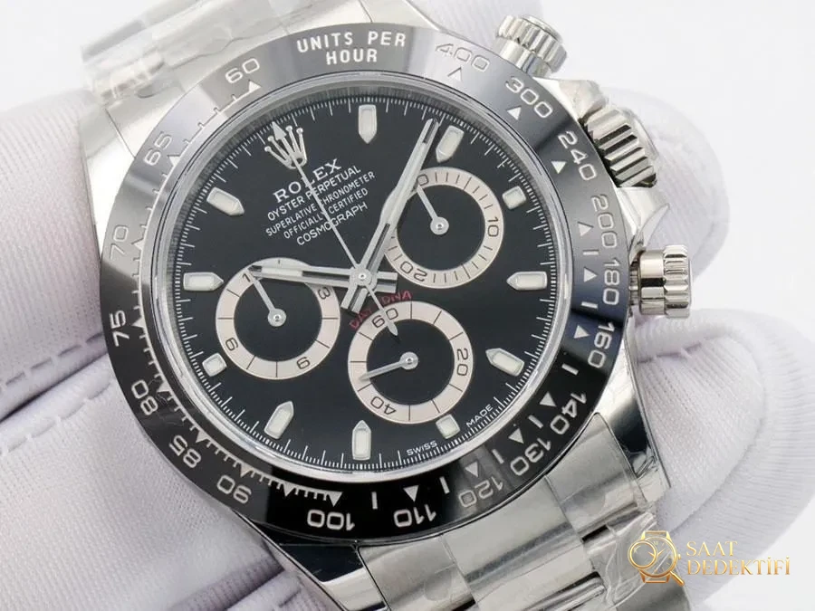 VS Factory Rolex Black Bear Daytona 4130 Replik-Armbanduhr – VS Daytona Review – Mechanismus, Hauptfeder und Unruhdetails