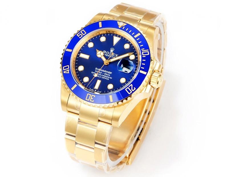 VS Factory Rolex mavi-altın su geçirmez 3235 replika kol saati - VS saat — 2. fotoğraf