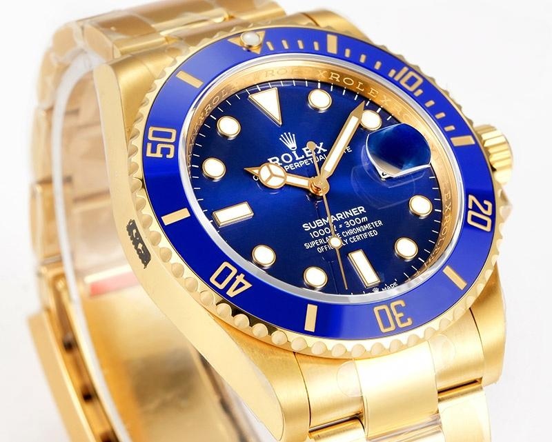 VS Factory Rolex mavi-altın su geçirmez 3235 replika kol saati - VS saat — 4. fotoğraf
