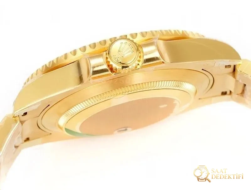 VS Factory Rolex mavi-altın su geçirmez 3235 replika kol saati - VS saat - Makro Kadran ve İndeks İşçiliği