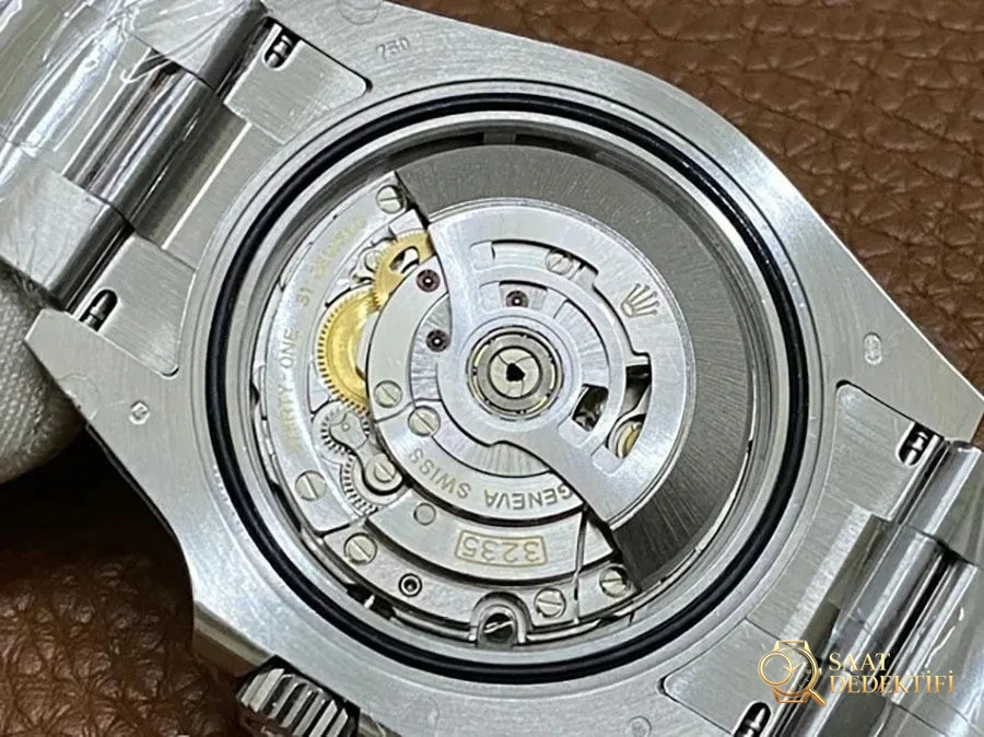 VS Factory Rolex Mavi Su Hayaleti 3235 Replika Kol Saati - VS Watch - Makro Kadran ve İndeks İşçiliği