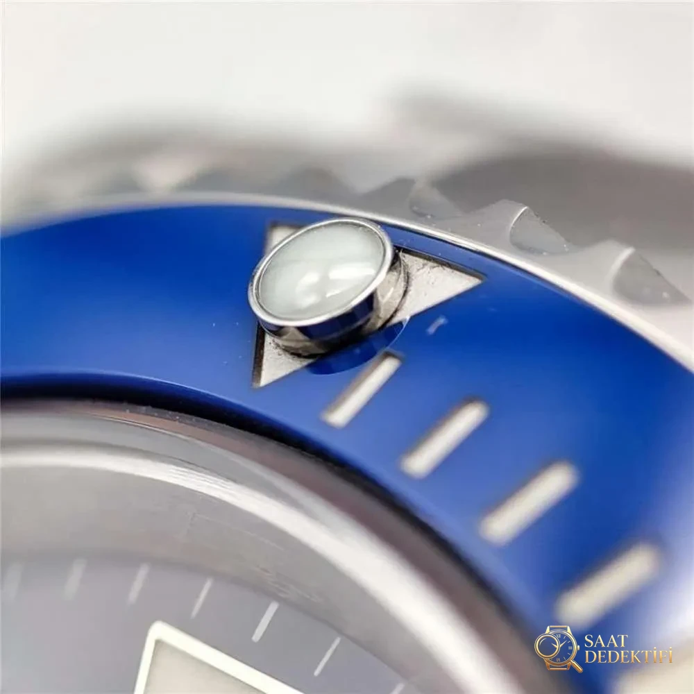 VS Factory Rolex Mavi Su Hayaleti Detaylı Fotoğraflı İncelemesi - Klips Kilidi ve Lazer Damgalar