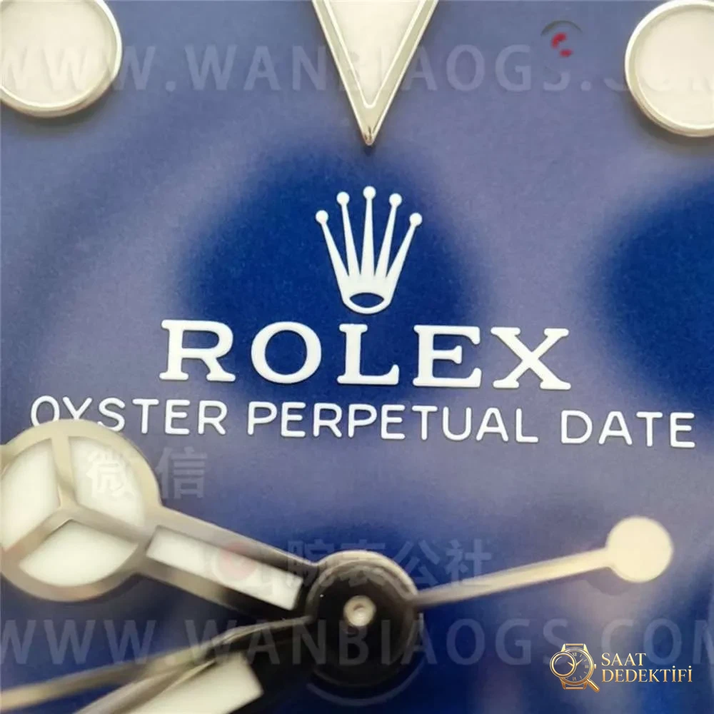 VS Factory Rolex Mavi Su Hayaleti Detaylı Fotoğraflı İncelemesi - Fosfor ve Super-LumiNova Gece Görünümü
