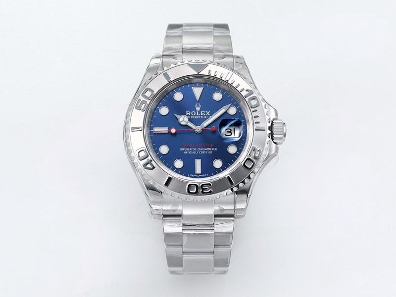 VS Factory Rolex mavi Yacht-Master 116622-78760 replika kol saati - VS saat — 1. fotoğraf