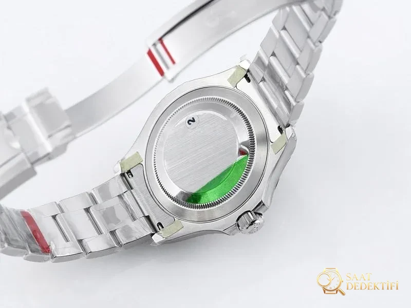 VS Factory Rolex mavi Yacht-Master 116622-78760 replika kol saati - VS saat - Klips Kilidi ve Lazer Damgalar