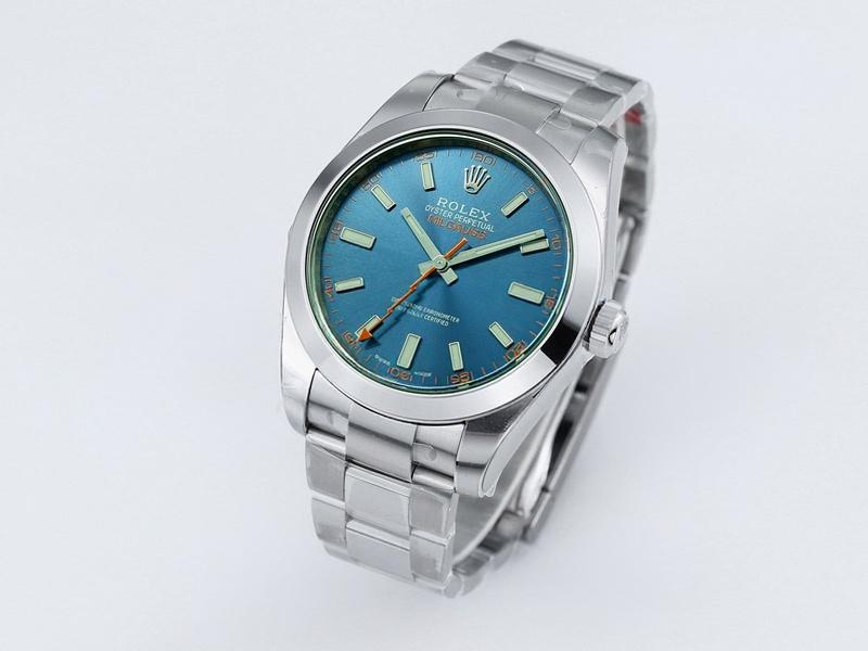 VS Factory Rolex Milgauss Serisi Şimşek Yeşili Camlı Mavi Kadranlı Replika Saat - VS Watch — 2. fotoğraf