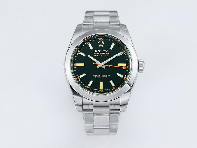 VS Factory Rolex Milgauss serisi yeşil şimşek camlı replika saat - VS — 1. fotoğraf