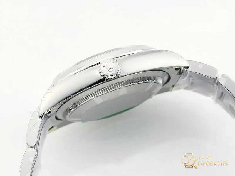 VS Factory Rolex Oyster Perpetual 36 Replik-Armbanduhr mit rosa Zifferblatt – VS-Uhr – Armband, Schnalle und Clip-Mechanismus