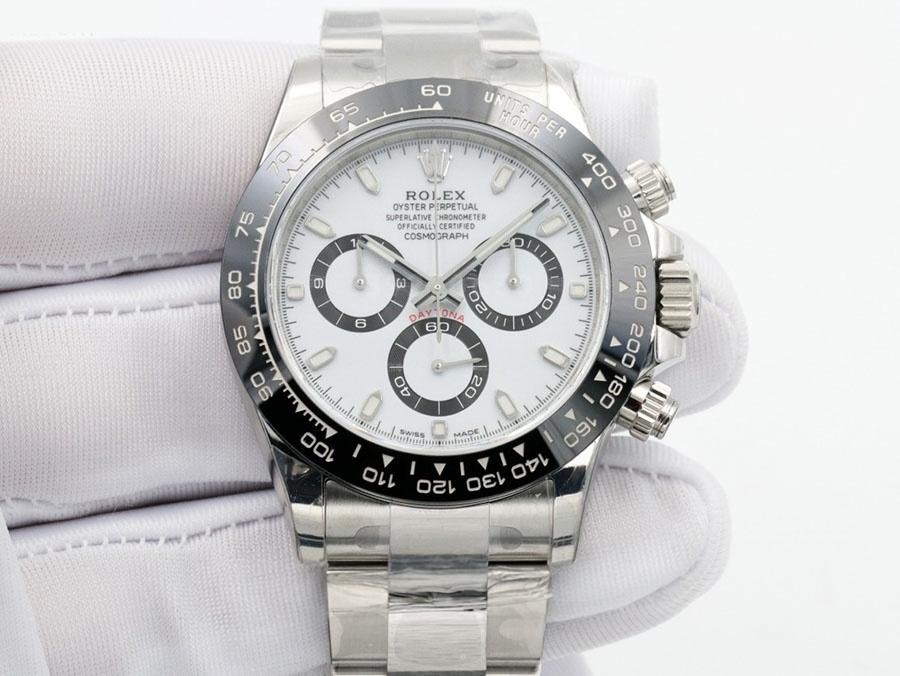 VS Factory Rolex Panda Daytona 4130 Replika Kol Saati - VS Daytona Karşılaştırması — 2. fotoğraf