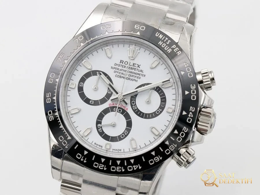 VS Factory Rolex Panda Daytona 4130 Replika Kol Saati - VS Daytona Karşılaştırması - Bilezik, Toka ve Klips Mekanizması